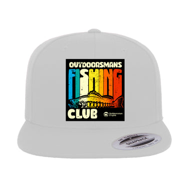 Outdoorsman Fishing Club Flat Bill Cap